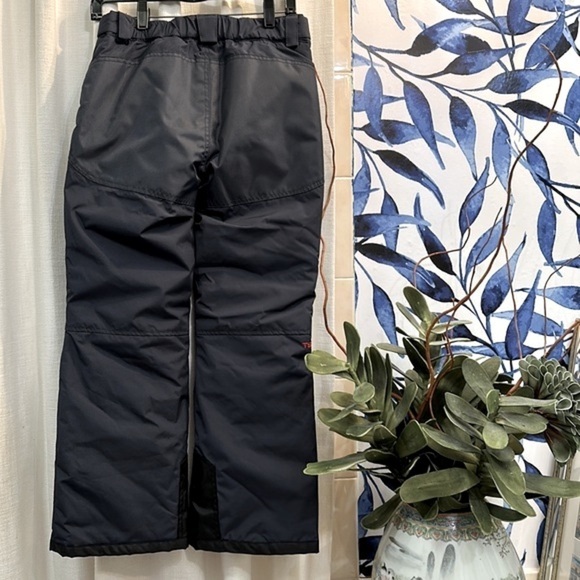 NWT TSLA Progresive Sports Gear Youth Black Ski Snowboard Polyester Pants - Picture 7 of 10
